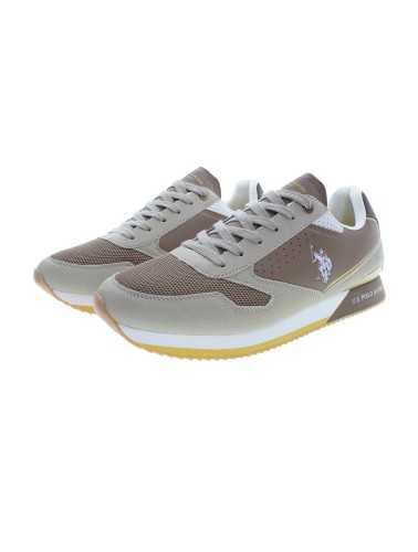 US POLO BEST PRICE BEIGE MAN SPORT SHOES