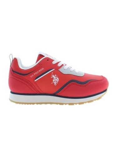 US POLO BEST PRICE RED SPORTS SHOES FOR KIDS