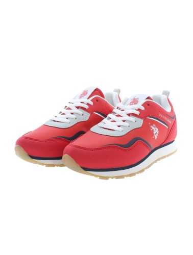 US POLO BEST PRICE RED SPORTS SHOES FOR KIDS