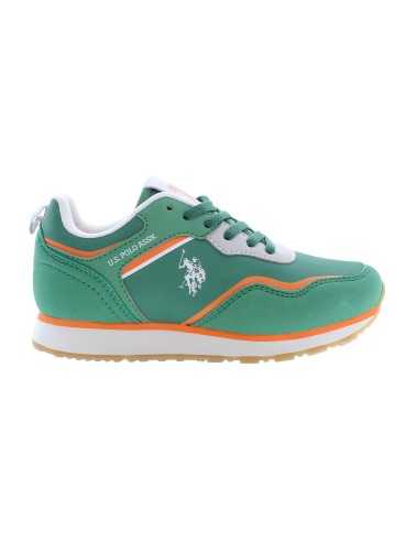 US POLO BEST PRICE GREEN KIDS SPORT SHOES