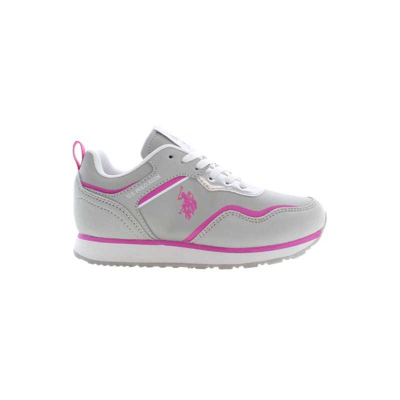 US POLO BEST PRICE GRAY GIRL SPORT SHOES