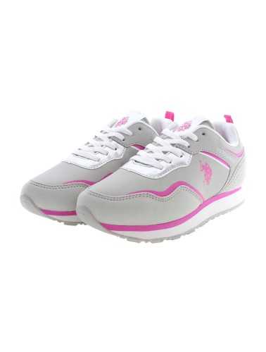 US POLO BEST PRICE GRAY GIRL SPORT SHOES