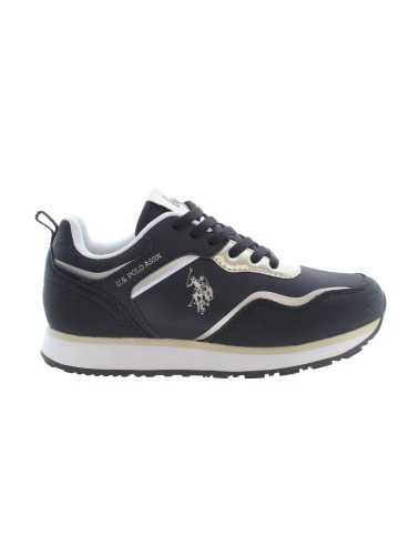 US POLO BEST PRICE BLACK KIDS SPORT SHOES