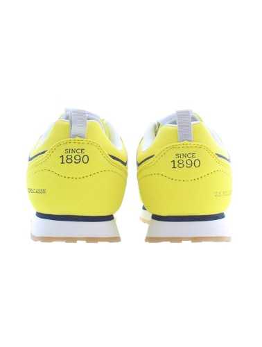 US POLO BEST PRICE YELLOW KIDS SPORT SHOES