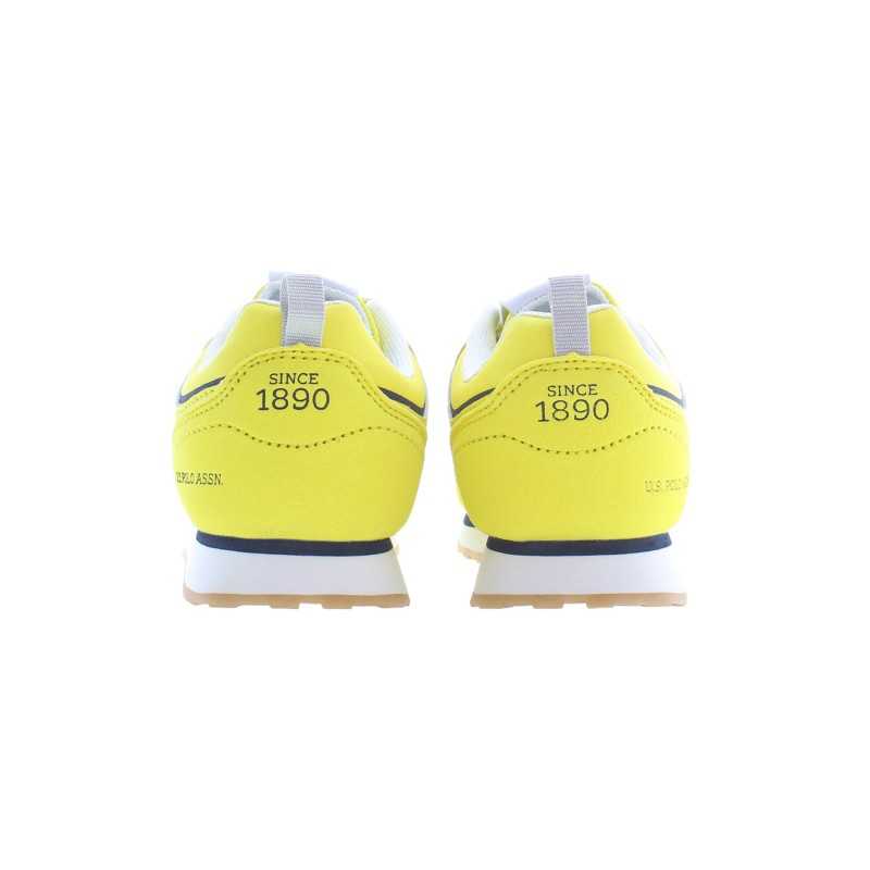 US POLO BEST PRICE YELLOW KIDS SPORT SHOES