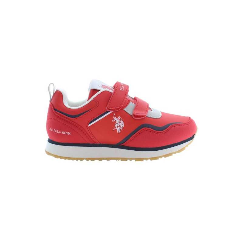 US POLO BEST PRICE RED SPORTS SHOES FOR KIDS