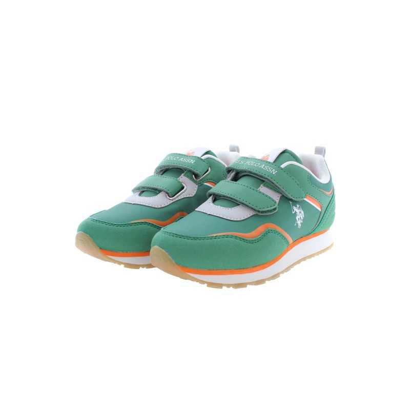 US POLO BEST PRICE GREEN KIDS SPORT SHOES