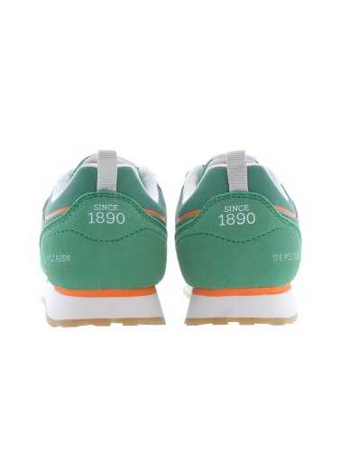 US POLO BEST PRICE GREEN KIDS SPORT SHOES