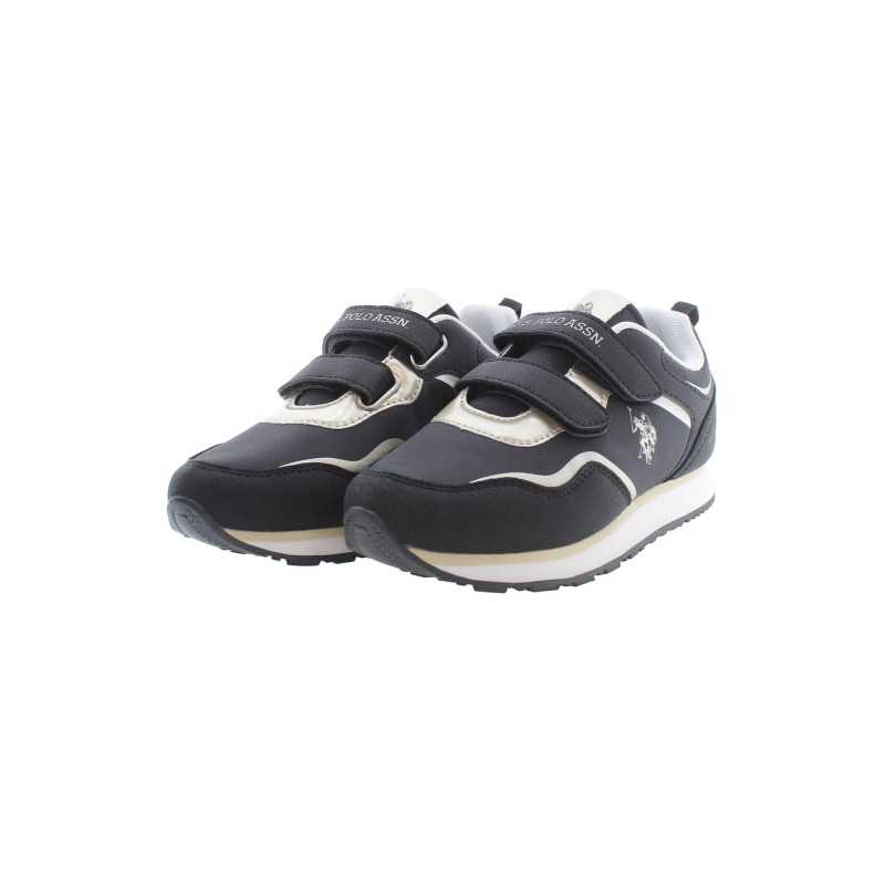 US POLO BEST PRICE BLACK KIDS SPORT SHOES