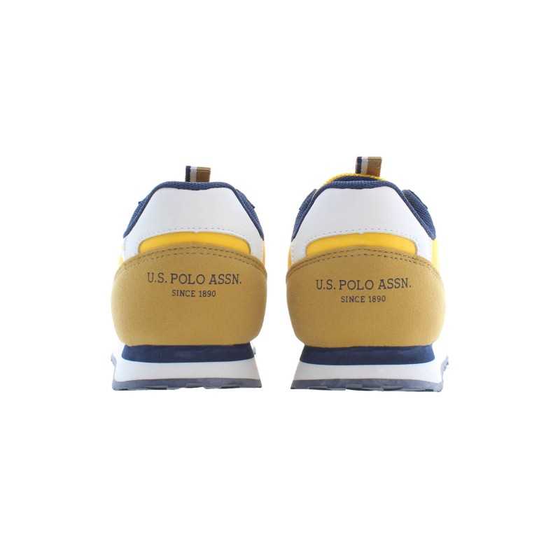 US POLO BEST PRICE YELLOW KIDS SPORT SHOES