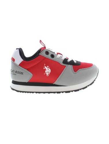 US POLO BEST PRICE RED SPORTS SHOES FOR KIDS