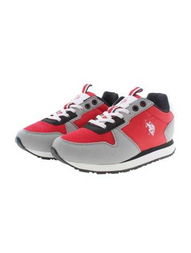 US POLO BEST PRICE RED SPORTS SHOES FOR KIDS