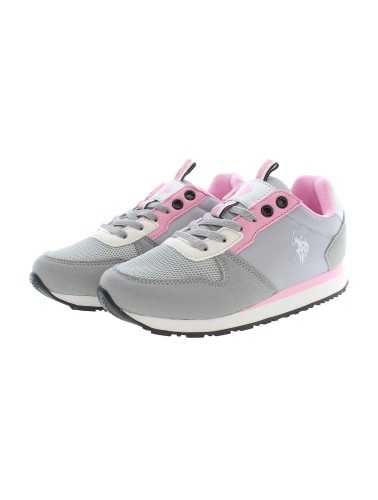 US POLO BEST PRICE GRAY GIRL SPORT SHOES