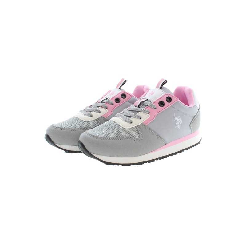 US POLO BEST PRICE GRAY GIRL SPORT SHOES