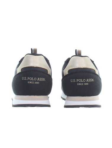 US POLO BEST PRICE BLACK KIDS SPORT SHOES