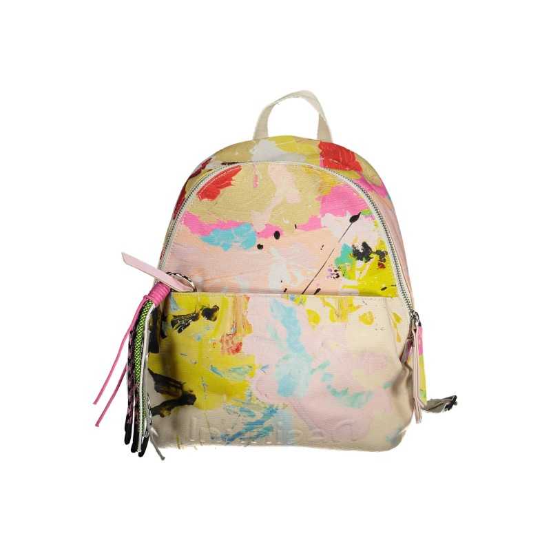 DESIGUAL WOMEN'S BACKPACK WHITE