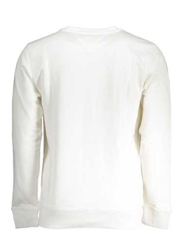 TOMMY HILFIGER MAN WHITE SWEATSHIRT WITHOUT ZIP