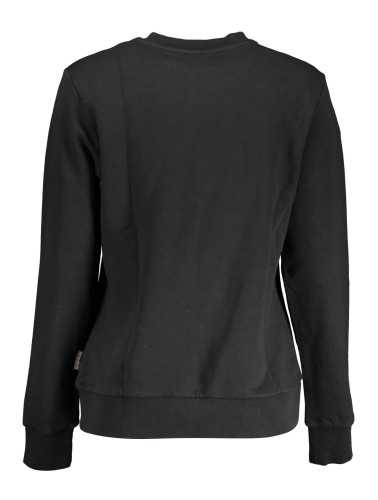 NAPAPIJRI BLACK SWEATSHIRT WITHOUT ZIP