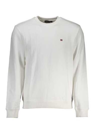 NAPAPIJRI SWEATSHIRT WITHOUT ZIP MAN WHITE