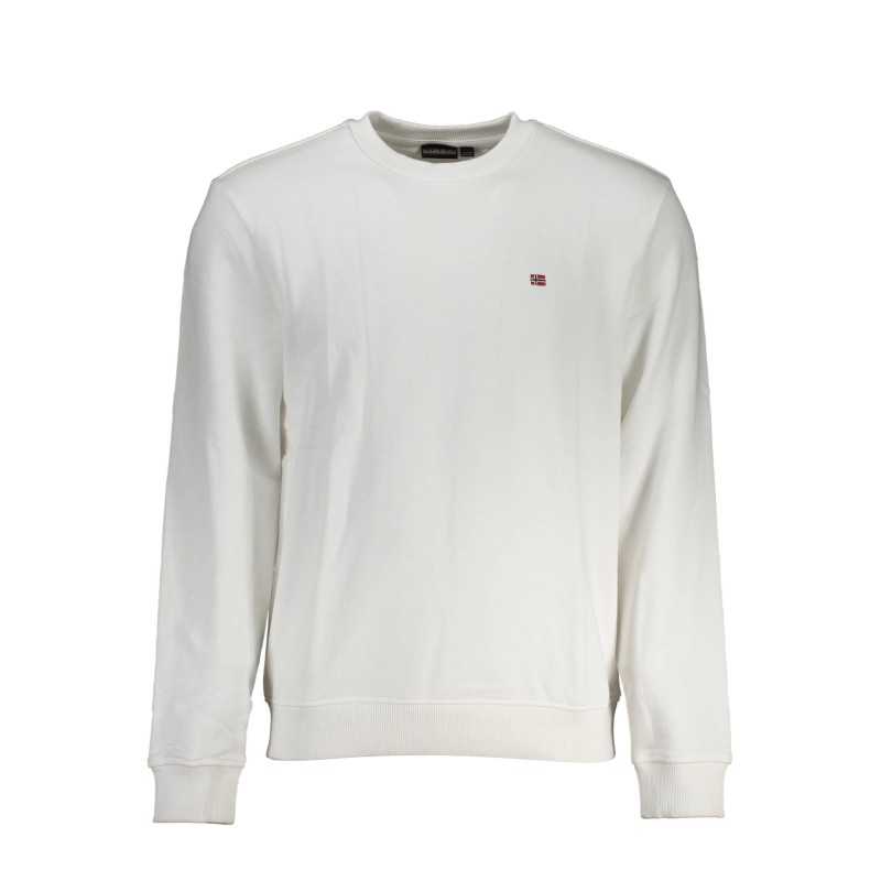 NAPAPIJRI SWEATSHIRT WITHOUT ZIP MAN WHITE