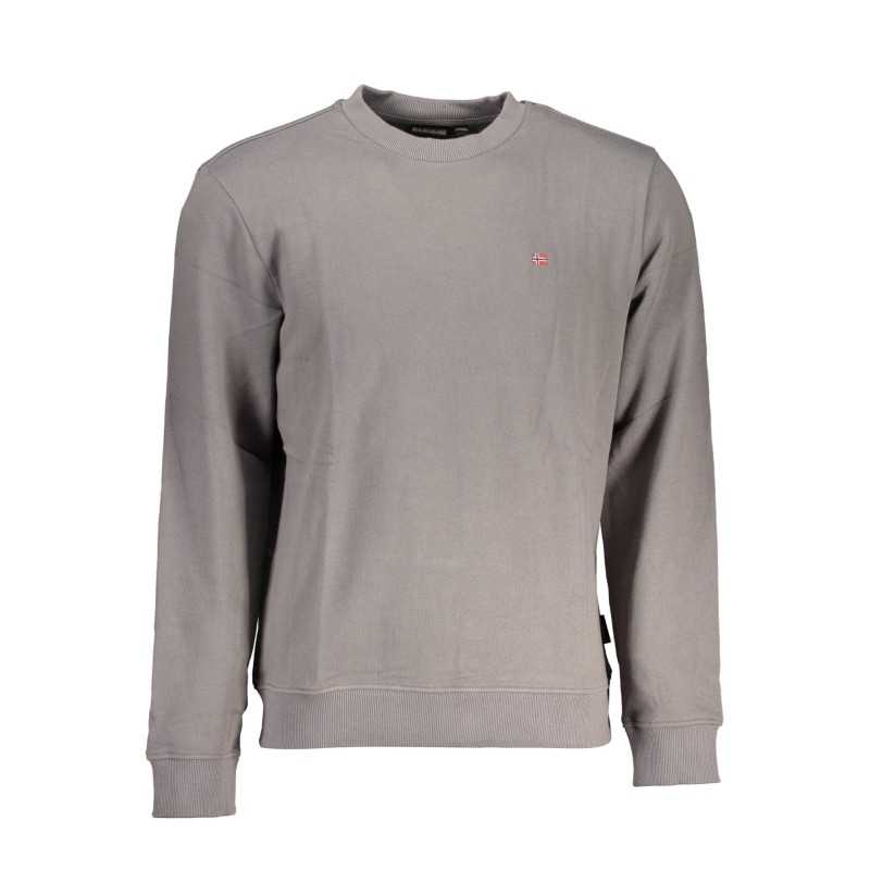 NAPAPIJRI SWEATSHIRT WITHOUT ZIP GRAY MAN