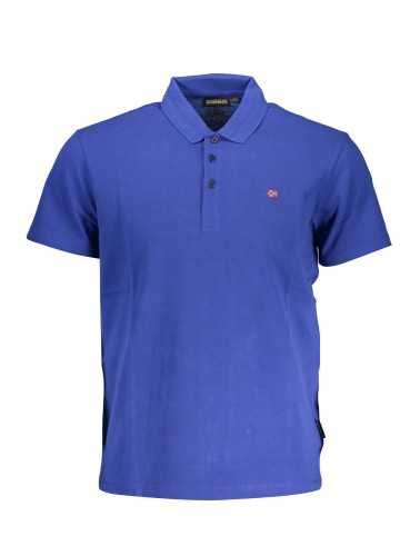 NAPAPIJRI POLO MANICHE CORTE UOMO BLU