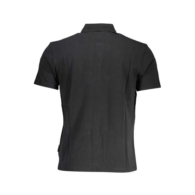 NAPAPIJRI POLO SHORT SLEEVE MAN BLACK