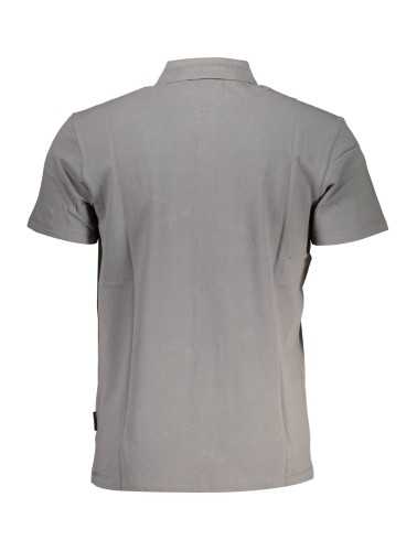 NAPAPIJRI POLO SHORT SLEEVE MAN GRAY