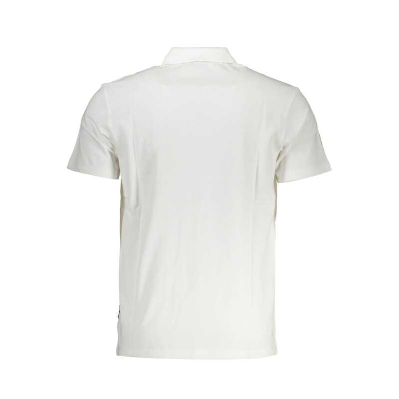 NAPAPIJRI POLO SHORT SLEEVE MAN WHITE