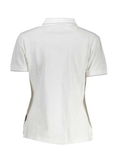 NAPAPIJRI POLO SHORT SLEEVE WOMAN WHITE