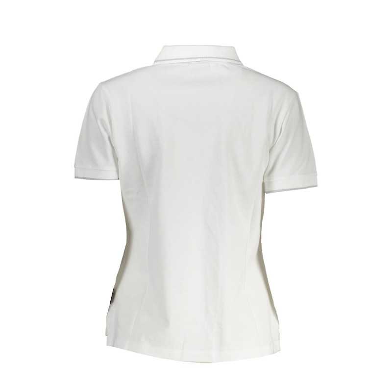 NAPAPIJRI POLO SHORT SLEEVE WOMAN WHITE