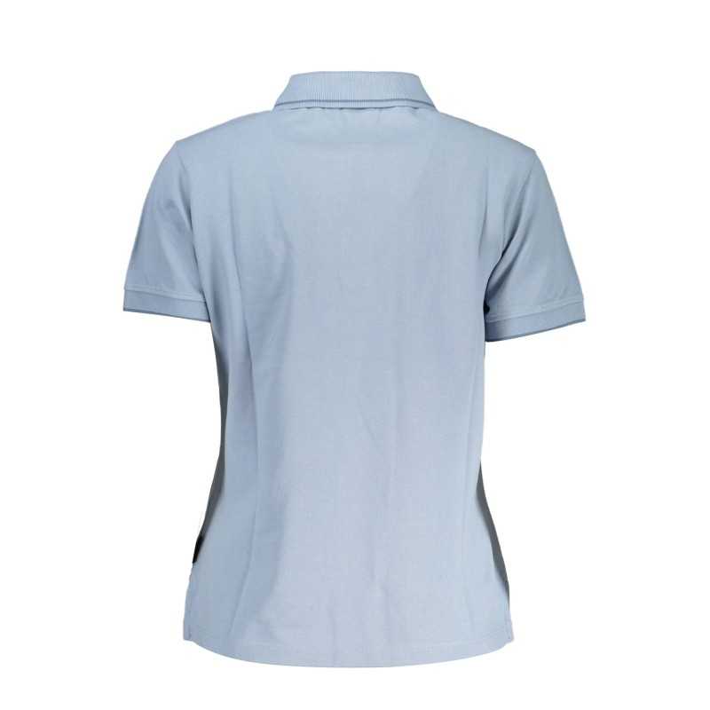 NAPAPIJRI LIGHT BLUE WOMEN'S POLO SHIRT