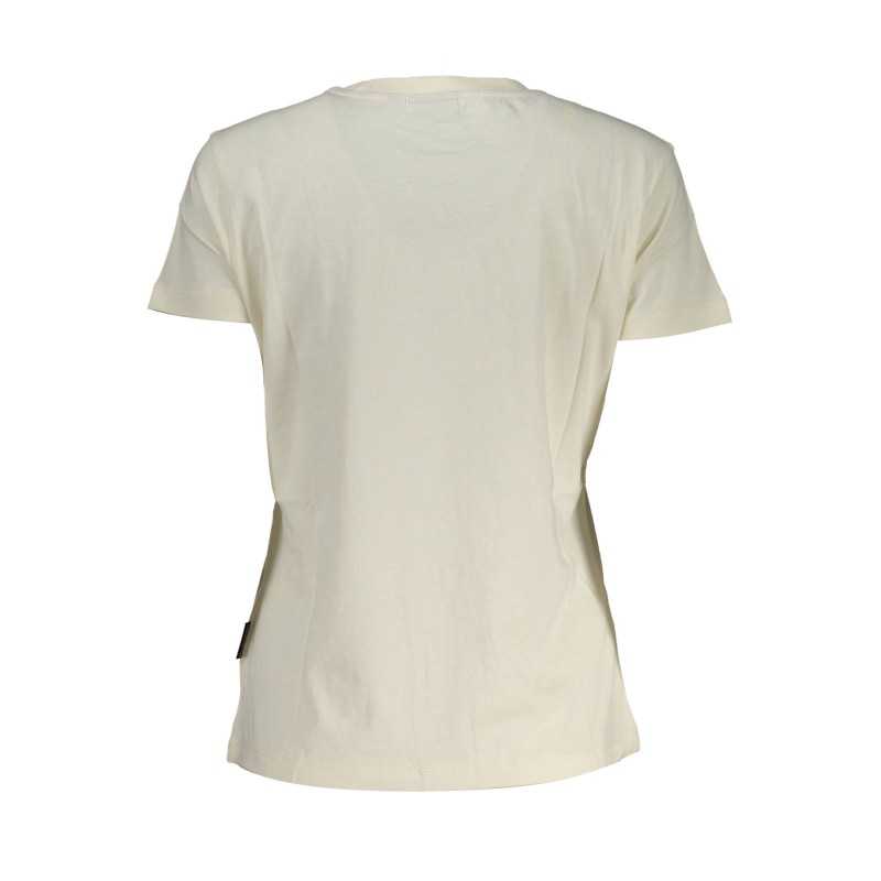 NAPAPIJRI T-SHIRT MANICHE CORTE DONNA BIANCO