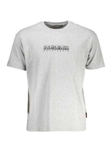 NAPAPIJRI T-SHIRT MANICHE CORTE UOMO GRIGIO