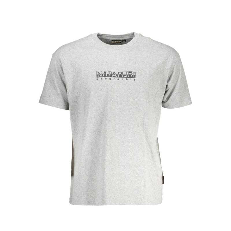 NAPAPIJRI T-SHIRT MANICHE CORTE UOMO GRIGIO