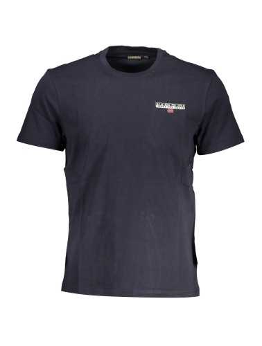 NAPAPIJRI MAN BLUE SHORT SLEEVE T-SHIRT