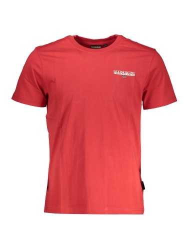 NAPAPIJRI T-SHIRT MANICHE CORTE UOMO ROSSO