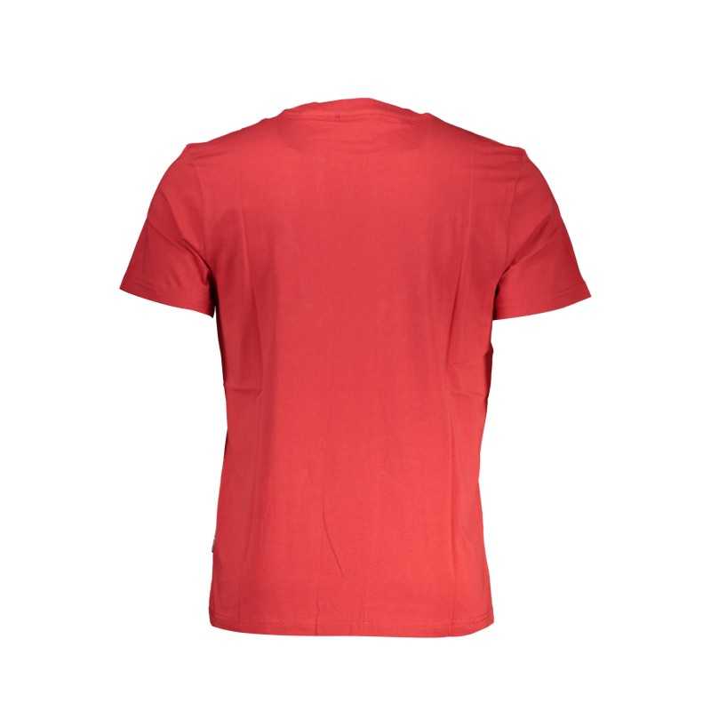 NAPAPIJRI T-SHIRT MANICHE CORTE UOMO ROSSO