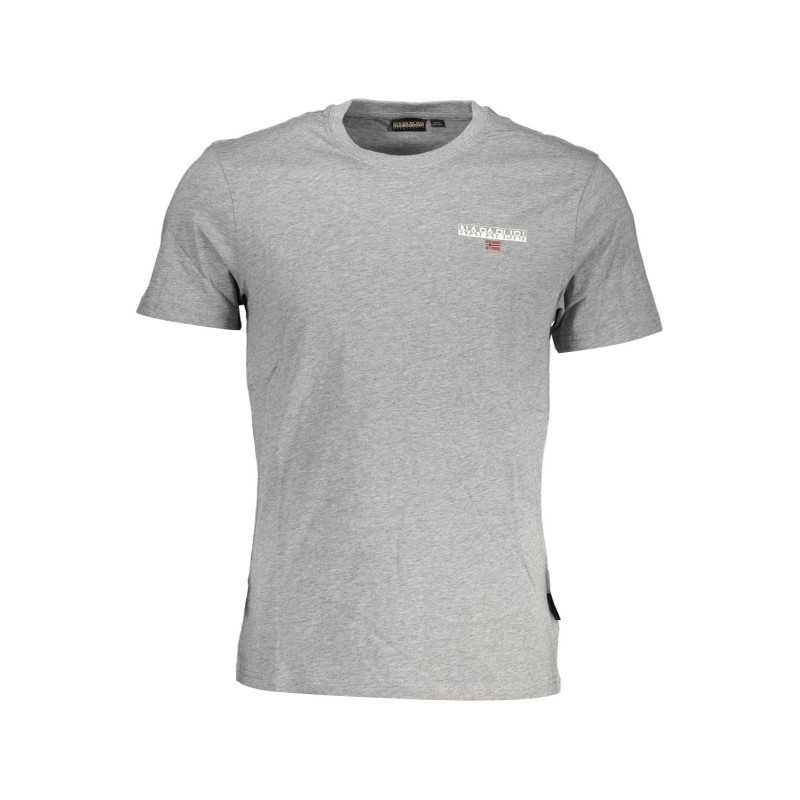 NAPAPIJRI T-SHIRT MANICHE CORTE UOMO GRIGIO