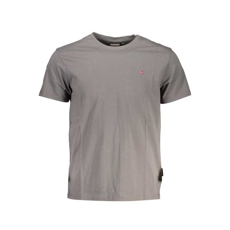 NAPAPIJRI T-SHIRT MANICHE CORTE UOMO GRIGIO