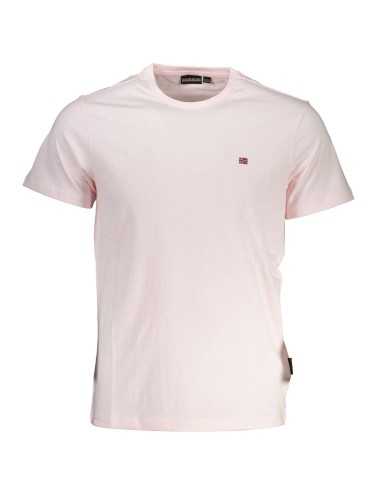 NAPAPIJRI PINK MAN SHORT SLEEVE T-SHIRT