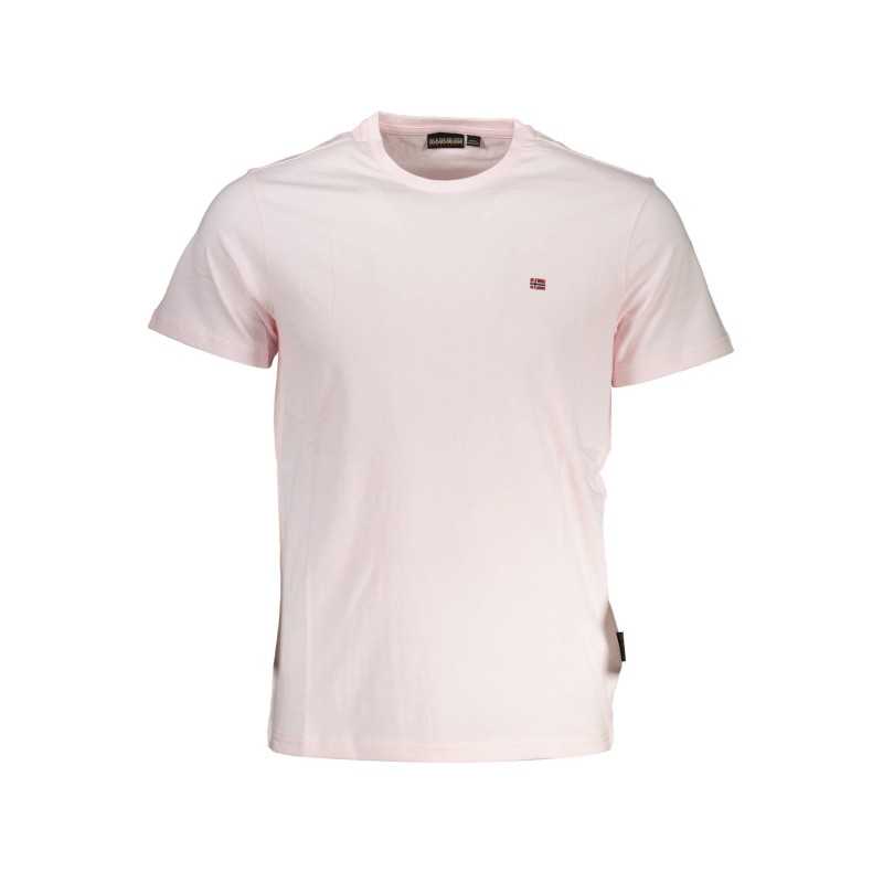 NAPAPIJRI PINK MAN SHORT SLEEVE T-SHIRT