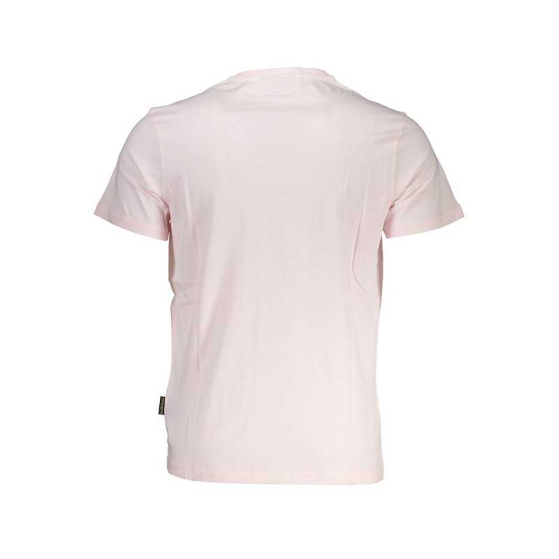 NAPAPIJRI PINK MAN SHORT SLEEVE T-SHIRT