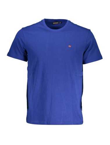 NAPAPIJRI MAN BLUE SHORT SLEEVE T-SHIRT