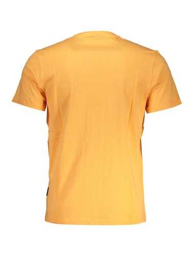 NAPAPIJRI MAN ORANGE SHORT SLEEVE T-SHIRT