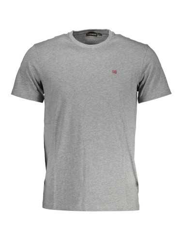 NAPAPIJRI T-SHIRT MANICHE CORTE UOMO GRIGIO