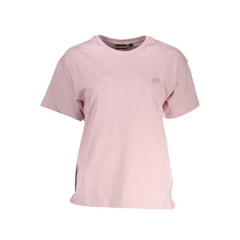 NAPAPIJRI T-SHIRT MANICHE CORTE DONNA ROSA