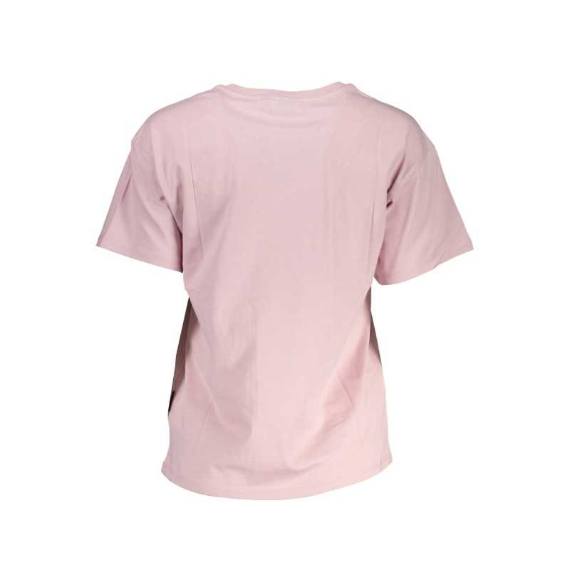 NAPAPIJRI PINK WOMEN'S SHORT SLEEVE T-SHIRT