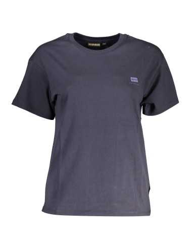 NAPAPIJRI T-SHIRT MANICHE CORTE DONNA BLU