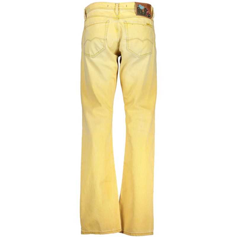 MELTIN'POT JEANS DENIM UOMO GIALLO